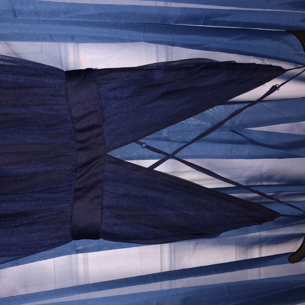 Windsor Blue Long Formal Dress